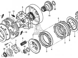 Honda TRX450ES FOURTRAX FOREMAN ES 2000 (Y) USA parts lists and schematics