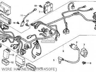 Honda TRX450FE 2002 (2) USA parts lists and schematics