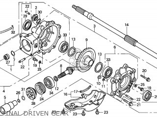 Honda TRX450FE FOURTRAX 2002 (2) CANADA parts lists and schematics