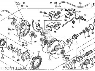 Honda TRX450FE FOURTRAX 2002 (2) CANADA parts lists and schematics