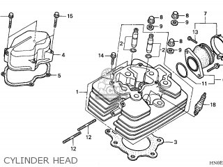 Honda TRX450FE FOURTRAX 2004 (4) AUSTRALIA parts lists and schematics