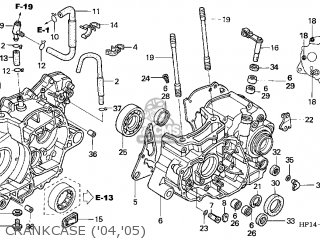 Honda TRX450R 2005 (5) USA parts lists and schematics