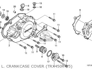 Honda TRX450R FOURTRAX 2004 (4) AUSTRALIA parts lists and schematics