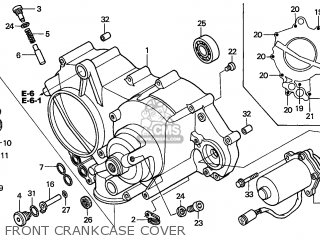 Honda TRX500FA FOURTRAX FOREMAN 2001 (1) CANADA CMF parts lists and ...