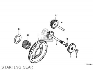 Honda TRX500FE FOURTRAX FOREMAN 2005 (5) AUSTRALIA parts lists and