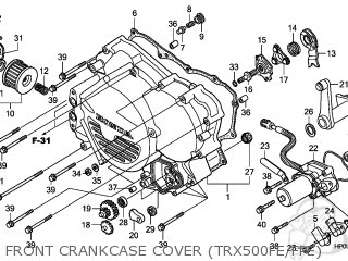 Honda TRX500FE FOURTRAX FOREMAN 2007 (7) AUSTRALIA / CMF parts lists ...