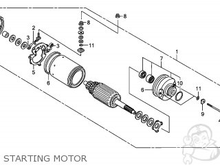 Honda TRX500FE FOURTRAX FOREMAN 2007 (7) AUSTRALIA / CMF parts lists ...