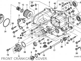 Honda TRX650FA FOURTRAX RINCON 2003 (3) AUSTRALIA parts lists and