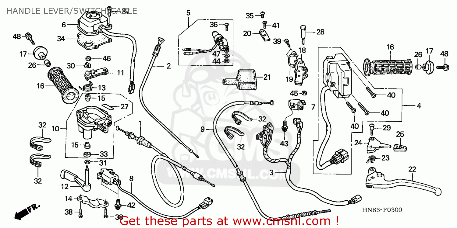 Honda Rincon Parts Diagram