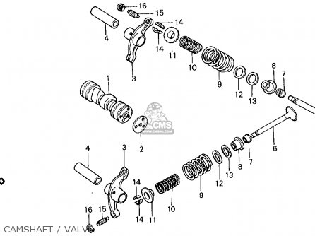 Honda TRX70 FOURTRAX 70 1986 (G) USA parts lists and schematics