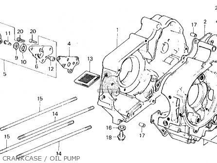 Honda TRX70 FOURTRAX 70 1986 (G) USA parts lists and schematics