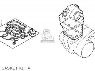 GASKET KIT A - TRX700XX 2011 (B) EUROPEAN DIRECT SALES