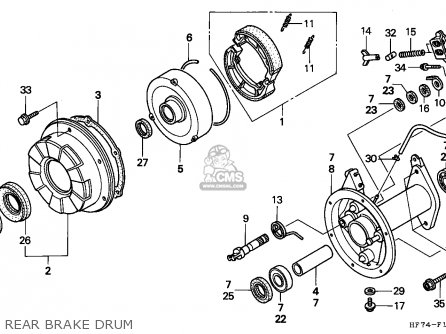 Honda TRX90 FOURTRAX 1999 (X) USA ASV parts lists and schematics