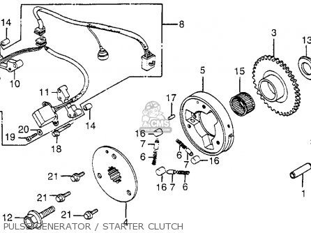 Honda VF1000F INTERCEPTOR 1984 (E) USA CALIFORNIA parts lists and ...