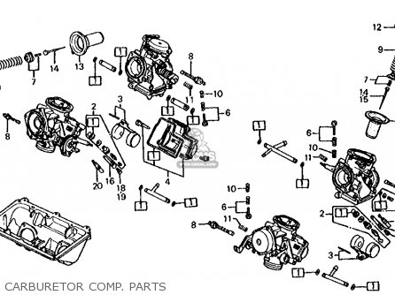 Honda VF1000R 1985 (F) USA CALIFORNIA parts lists and schematics