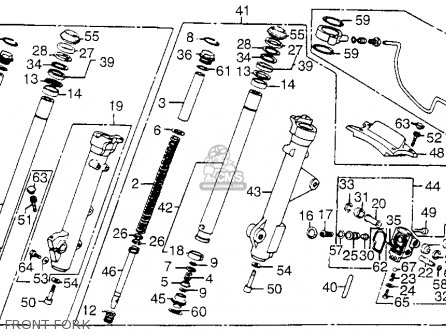 Honda Vf1100c Magna 1983 (d) Usa parts list partsmanual ... horn wire schematics 