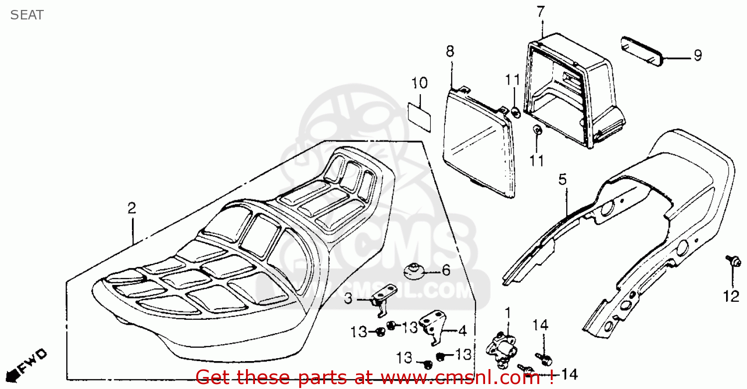 Details about   REAR SEAT PAN RUBBERS 1984 HONDA VF1100 C MAGNA V65 VF1100C