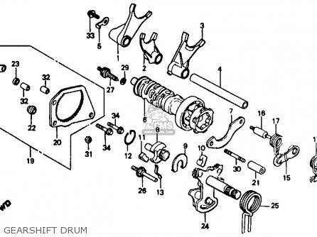 Honda VF500F INTERCEPTOR 1985 (F) USA CALIFORNIA parts lists and schematics