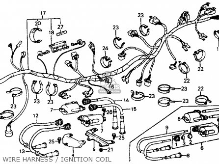 Honda VF700C MAGNA 1984 (E) USA CALIFORNIA parts lists and schematics