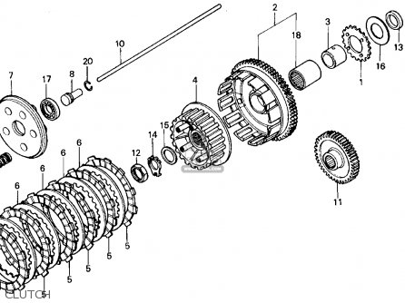 Honda Magna 750 Parts Complete Clutch Friction Plate & Gasket Kit For Honda VF750C Magna 750 (1982-1988) Clutch Master Cylinder Honda - Foto 4