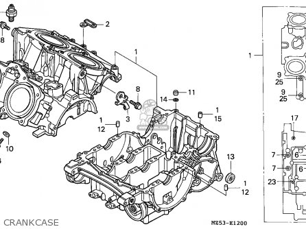 Honda VF750C MAGNA 1995 (S) EUROPEAN DIRECT SALES / KPH parts