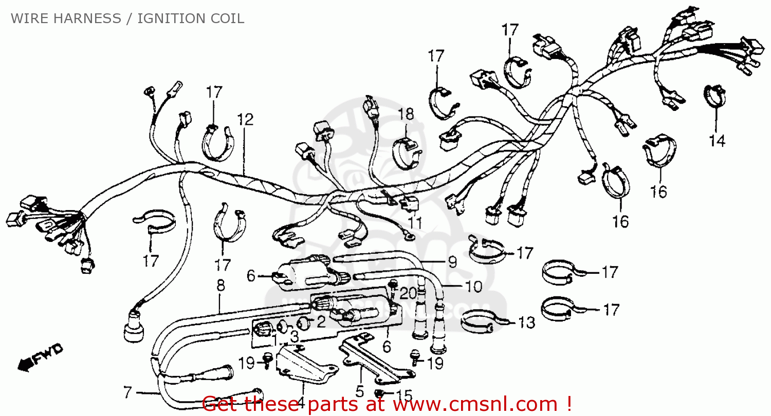 1983 Honda v45 magna wiring diagram gl1800 fuse diagram 