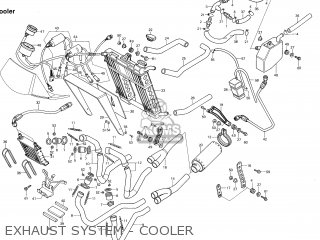 Honda VF750F INTERCEPTOR HRC parts lists and schematics