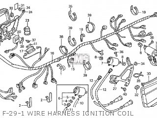 Схема проводки honda cb 400 sf