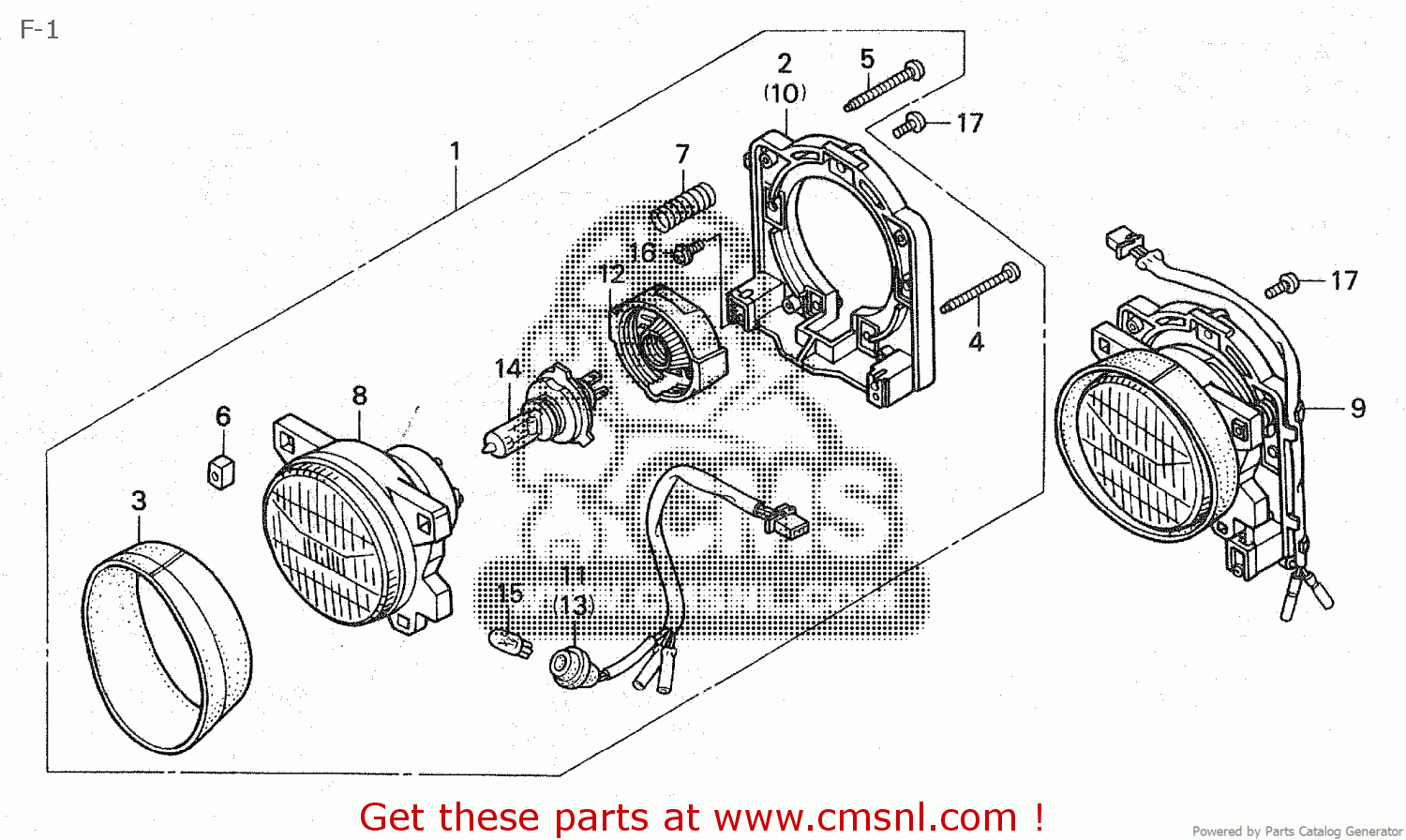 Verkleidungsschrauben Set Honda VFR 400 NC30 1989-1994
