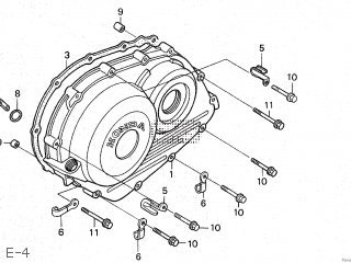 Honda VFR400R3 1990 (L) JAPAN NC30-105 parts lists and schematics