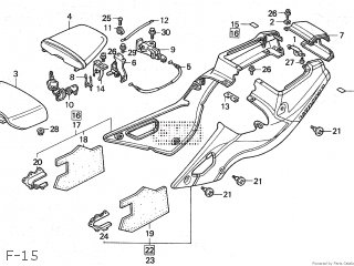 Honda VFR400R3 1990 (L) JAPAN NC30-105 parts lists and schematics