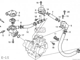 Honda VFR400R3 1992 (N) JAPAN NC30-110 parts lists and ...