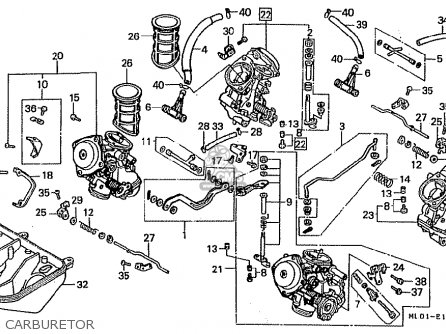 Honda VFR400Z NC21-102 1987 (H) JAPAN パーツリストと回路図