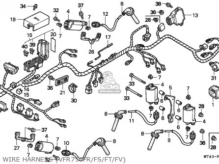 Honda vfr 1200 wiring diagram