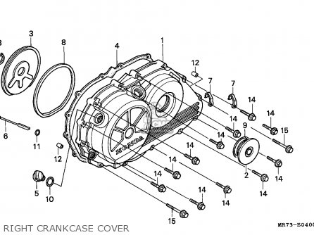 Honda VFR750R RC30 1990 (L) ENGLAND parts lists and schematics