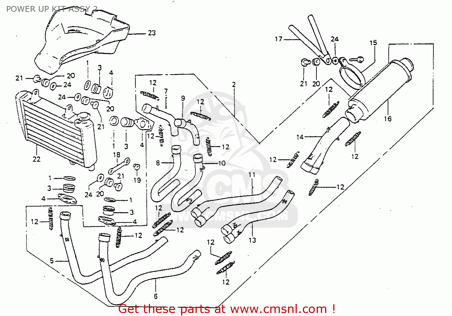 Honda VFR750RK HRC RACING KIT USA POWER UP KIT ASSY 2 buy POWER UP