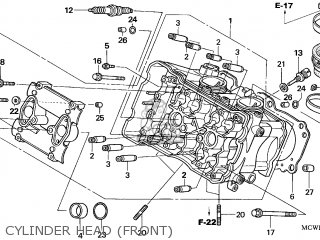 Honda VFR800 2006 (6) FRANCE / CMF parts lists and schematics