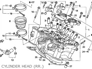 Honda VFR800 INTERCEPTOR 2006 (6) CALIFORNIA parts lists and