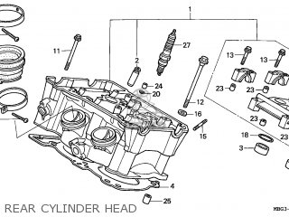 Honda VFR800FI 1998 (W) ENGLAND parts lists and schematics