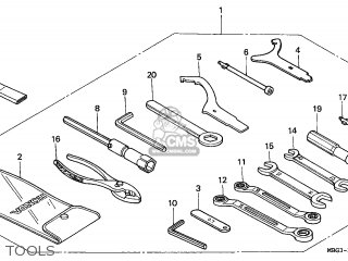 Honda Vfr800fi 1998 (w) England Parts Lists And Schematics