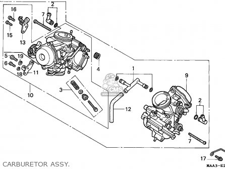 Honda VT1100C SHADOW 1995 (S) GERMANY parts lists and schematics