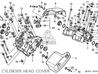 Honda VT1100C2 SHADOW SABRE 2000 (Y) USA parts lists and schematics