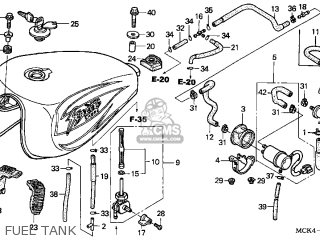 Honda VT1100C2 SHADOW SABRE 2000 (Y) USA parts lists and schematics