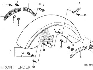 Honda VT1100C3 SHADOW AERO 2000 (Y) USA parts lists and schematics