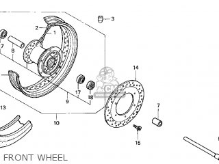 Honda VT1100C3 SHADOW AERO 2000 (Y) USA parts lists and schematics