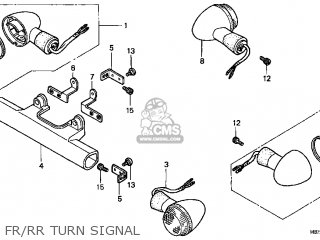 Honda VT1100C3 SHADOW AERO 2000 (Y) USA parts lists and schematics