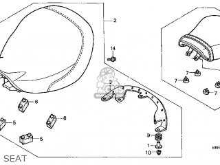 Honda VT1100C3 SHADOW AERO 2000 (Y) USA parts lists and schematics