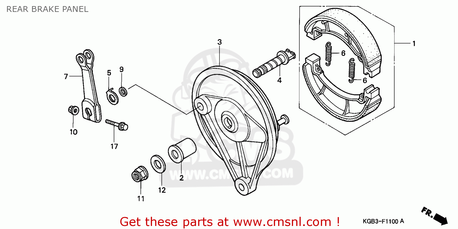 honda shadow rear brake adjustment