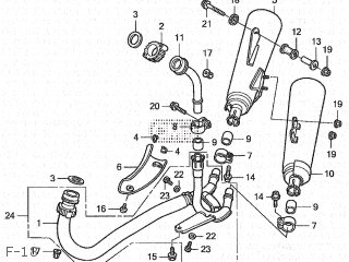 Honda VT250C MAGNA 2007 (7) JAPAN MC29-170 parts lists and schematics