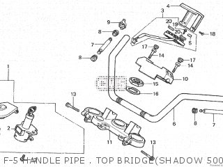 Honda VT500C SHADOW 1983 (D) parts lists and schematics